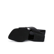 Woven Leather Modern Wedge Sandals-4